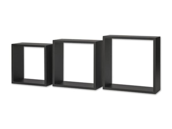 Wand-Regalwürfel-Set, 3-teilig