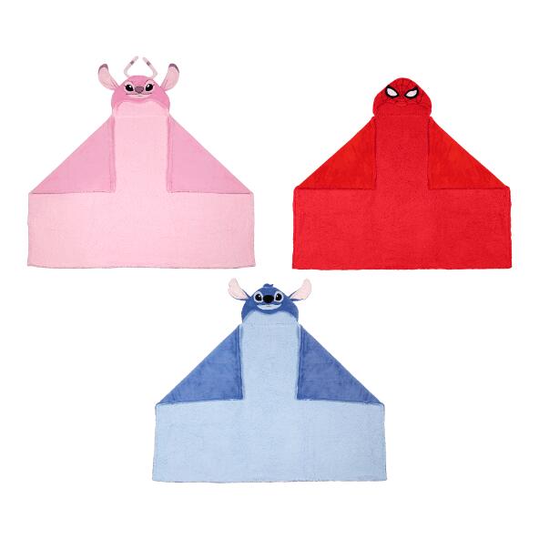 DISNEY(R)/MARVEL(R) 				Fleece deken met capuchon