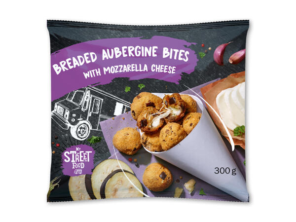 Panerede auberginekugler