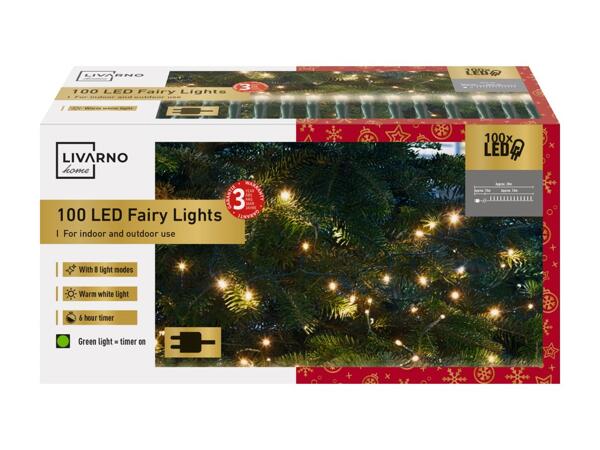 LIVARNO HOME(R) LED-lyskæde med 100 LED'er
