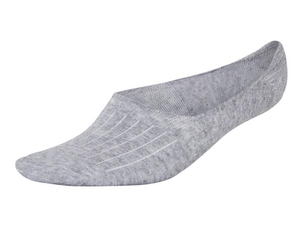 Esmara Ladies' Grey Footsies - 5 Pairs