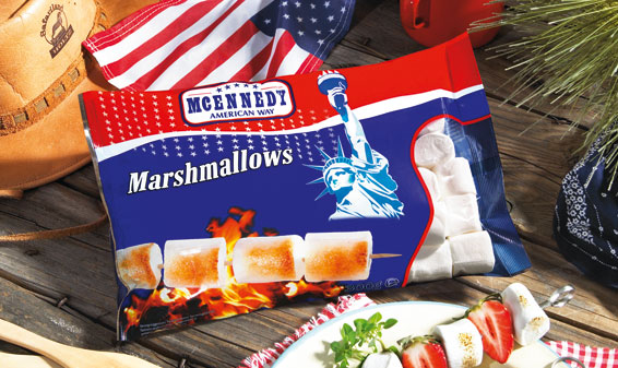 Marshmallows barbecue