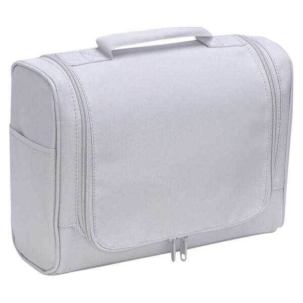 LIVE IN STYLE Gray Hanging Toiletry Bag
