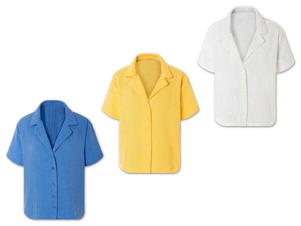 Damen Musselin Bluse