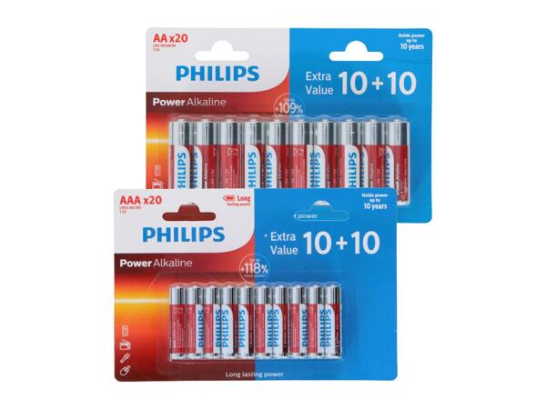 Batteries, 20 pieces