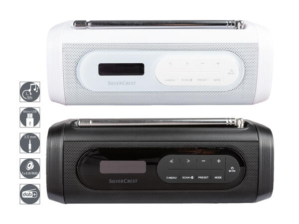 SILVERCREST(R) DAB+ radio med Bluetooth(R)