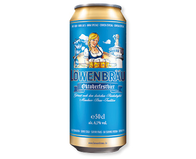 Bière de l'Oktoberfest LÖWENBRÄU