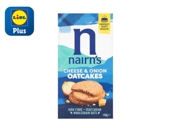 Nairn's Cheese & Onion Oatcakes