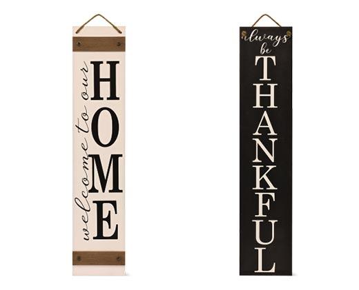 Huntington Home 
 Harvest Reversible Porch Sign