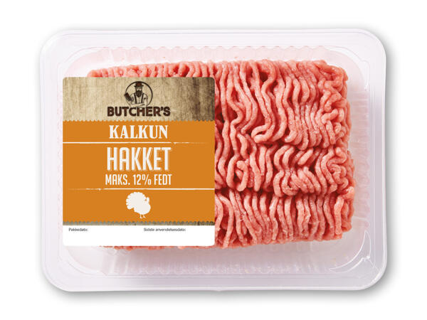 Hakket kalkunkød eller dansk hakket kyllingekød