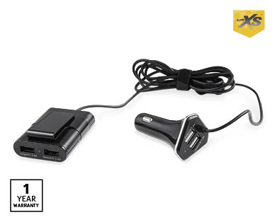 4 Port Car Charger