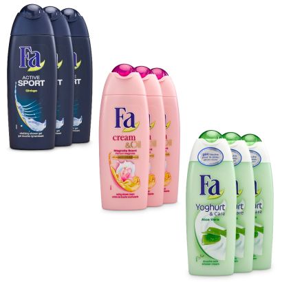 Duschcreme, 3er-Packung