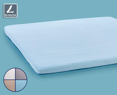 MY LIVING STYLE Spannleintuch für Boxspring-Topper
