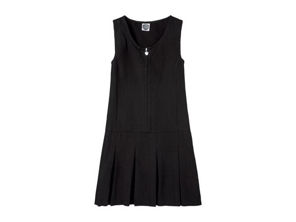 Girls' Black School Pinafore - 2 Pack