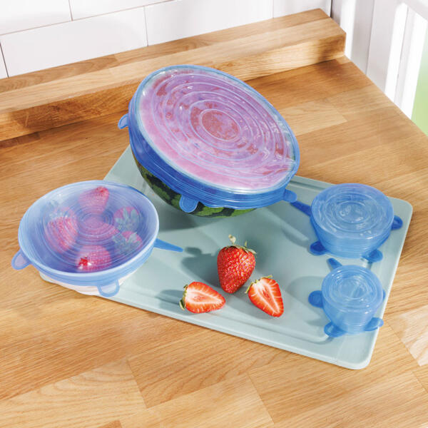 Flexible Silikondeckel 6er-Set