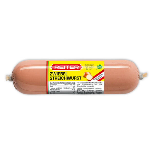 Zwiebel Streichwurst