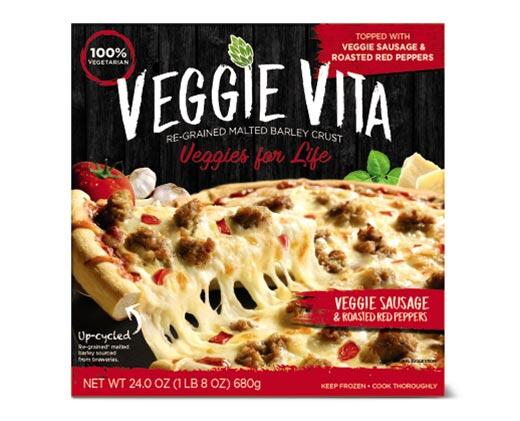 Veggie Vita 
 Veggie Sausage Red Pepper or Buffalo Cauliflower Pizza