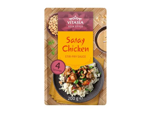 Vitasia Satay Chicken Stir-Fry Sauce