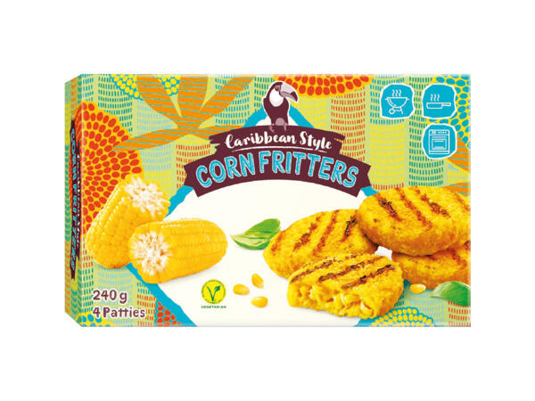 Frozen Sweetcorn Burgers