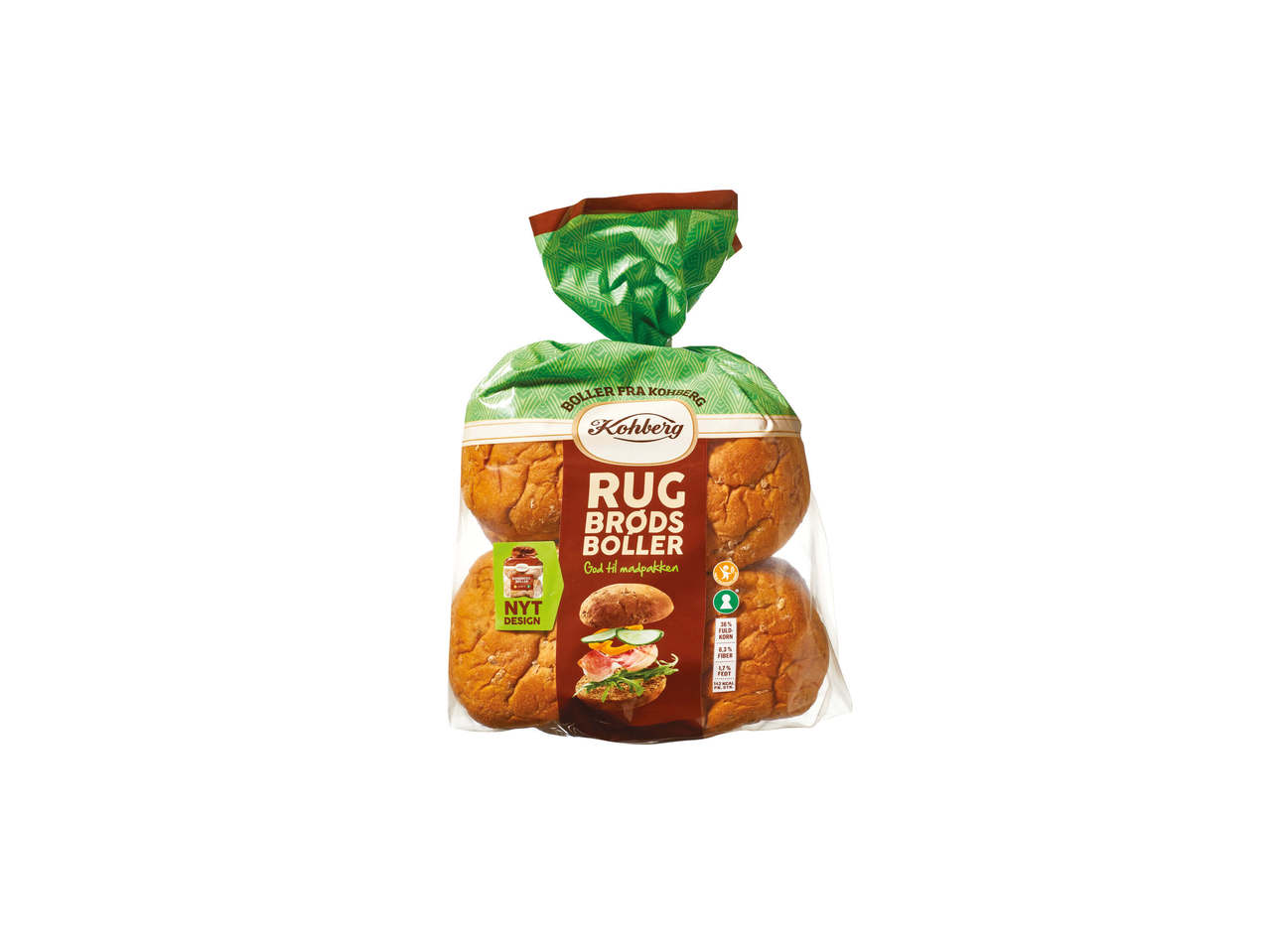 KOHBERG Rugbrødsboller