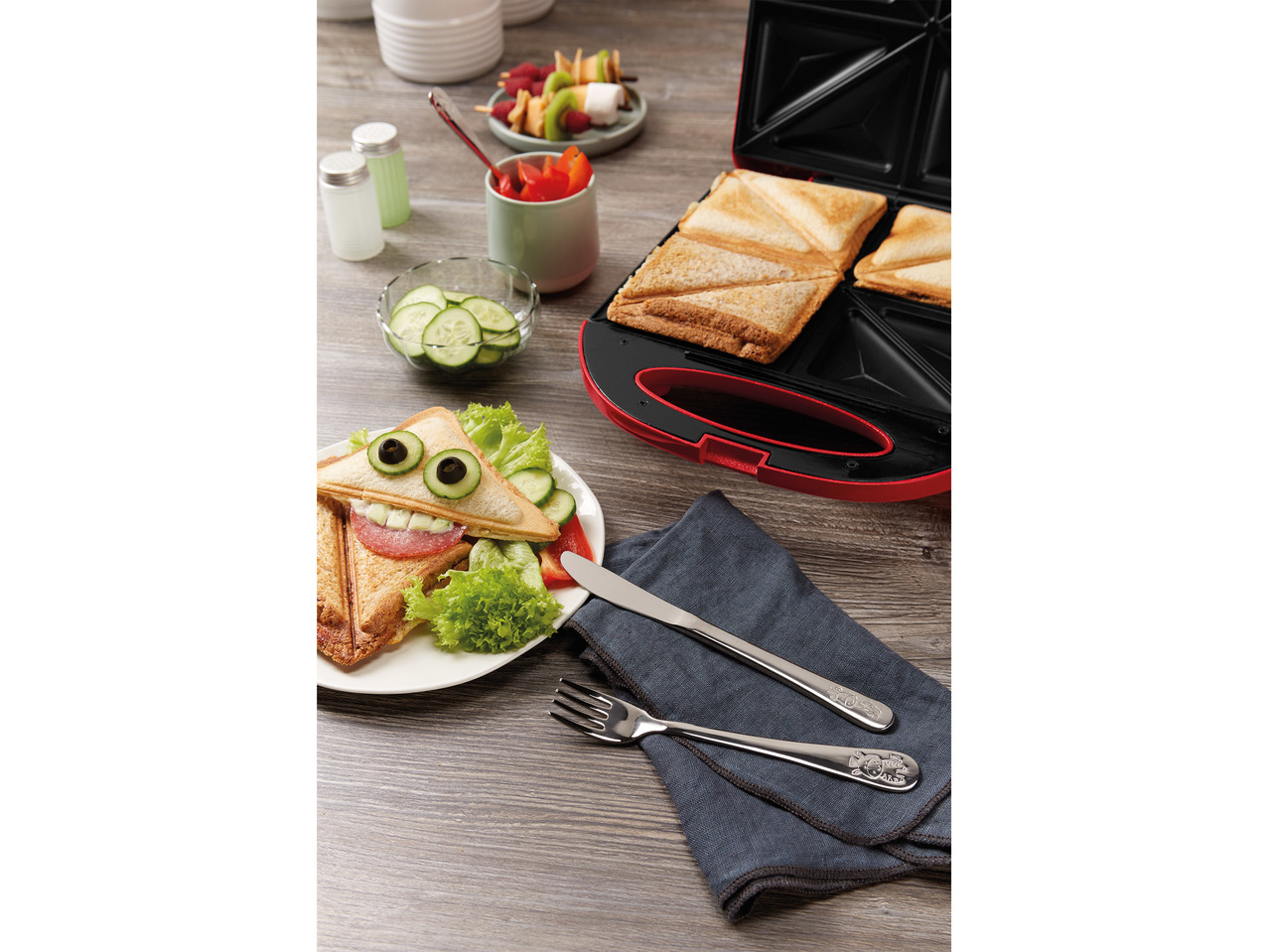 Silvercrest 4-Portion Sandwich Toaster1