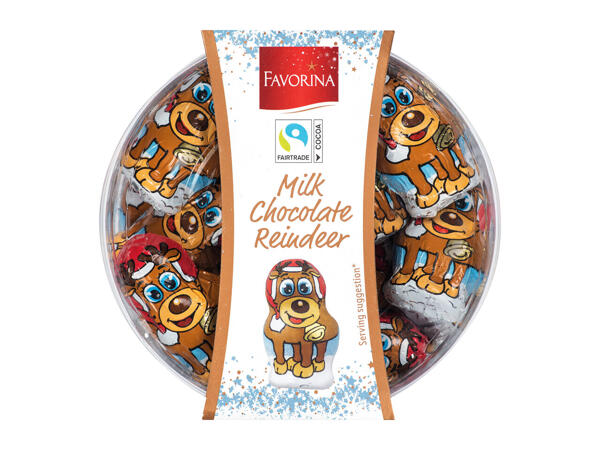 Favorina Mini Christmas Figures assorted