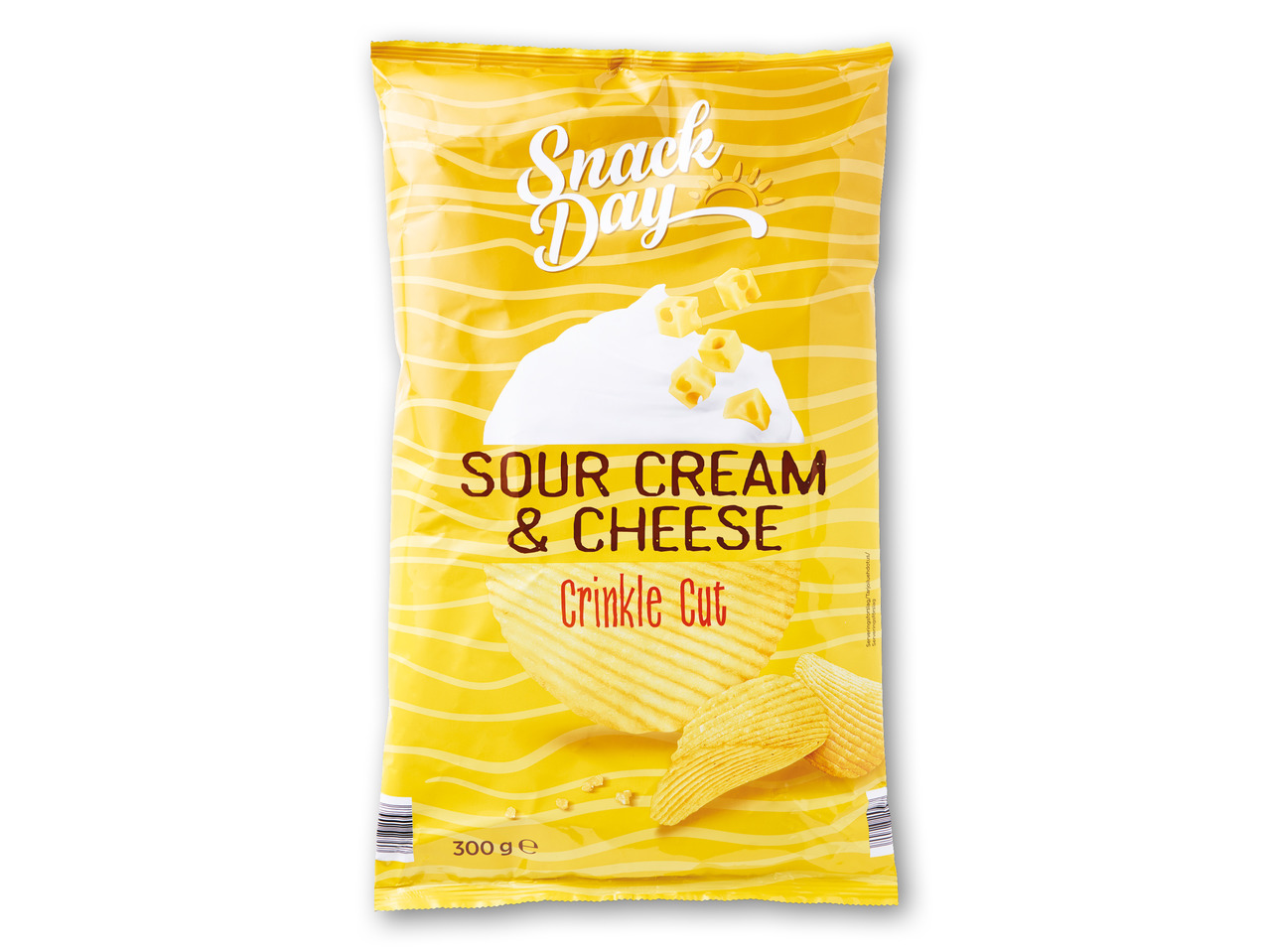 SNACK DAY Bølgechips Sourcream & cheese.