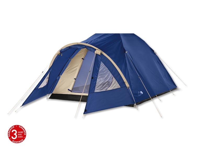 Tente igloo double-toit