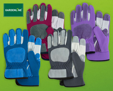 GARDENLINE Leder-Gartenhandschuhe