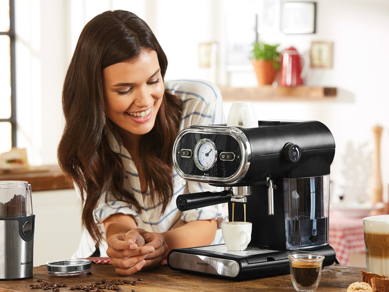 Silvercrest Espresso Machine1