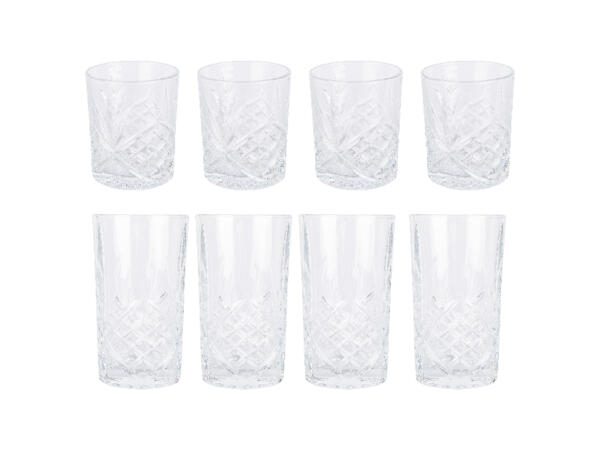 Whisky-/dricksglas, 4-pack