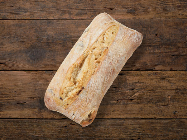 Ciabatta con olive di Kalamata