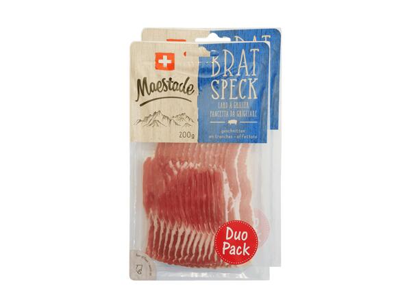 Lard à griller, pack de 2 XXL