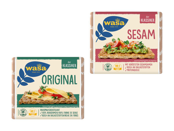 Pain croustillant Wasa