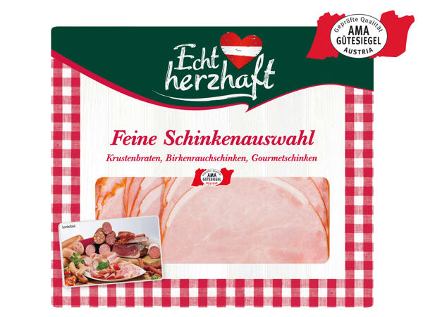 Schinkenauswahl
