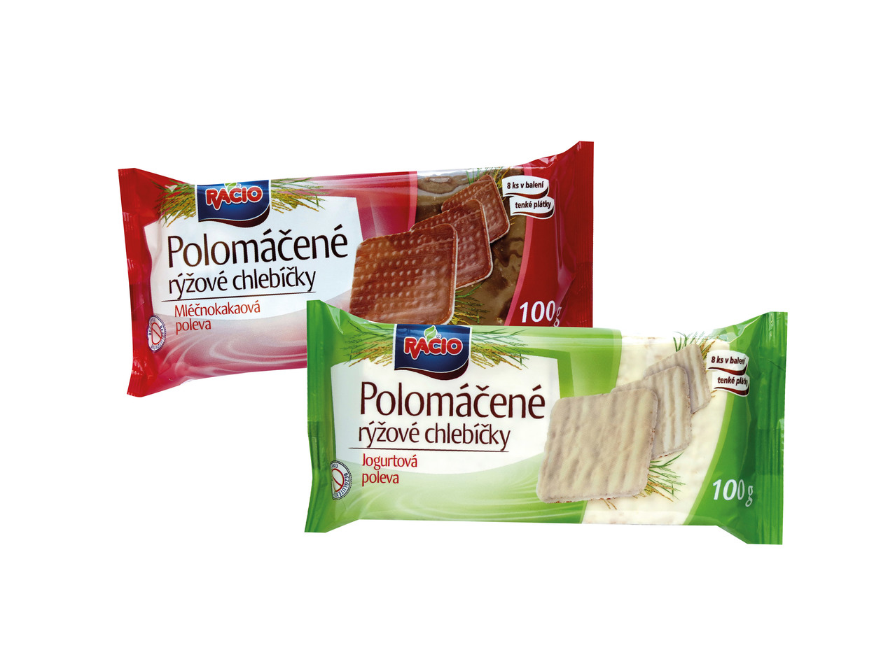 POLOMÁČENÉ RÝŽOVÉ CHLEBÍČKY