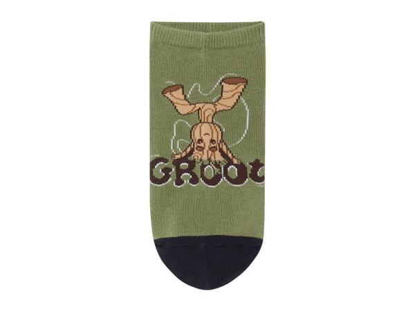 Disney Kids' Groot Trainer Socks - 3 Pairs
