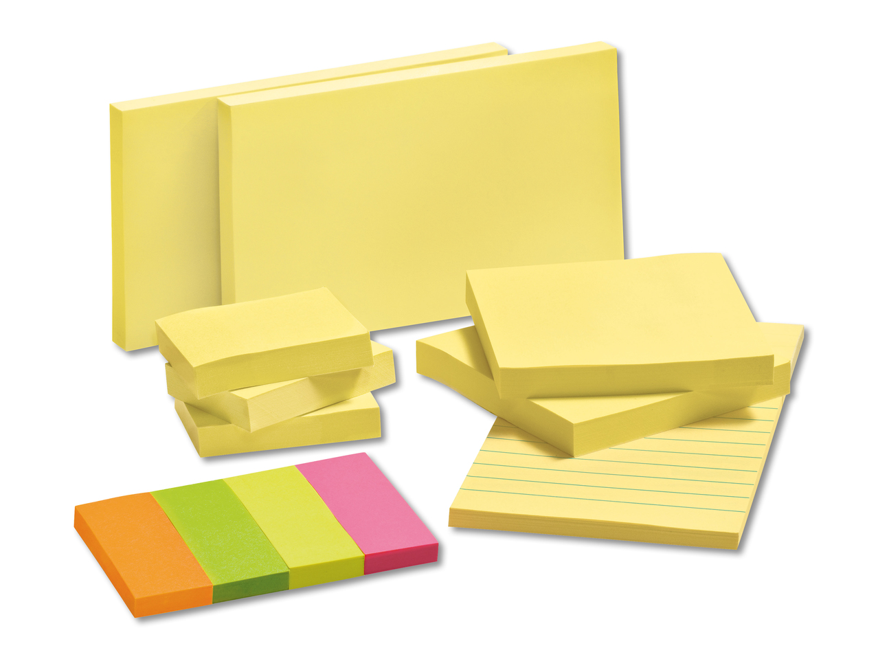 Blocs-notes adhésifs, 9 pièces