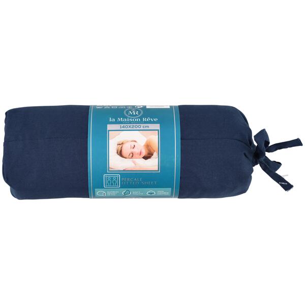 Drap-housse en percale de coton La Maison Rêve