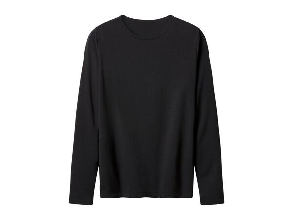 Esmara Ladies' Black Thermal Long-Sleeve Top