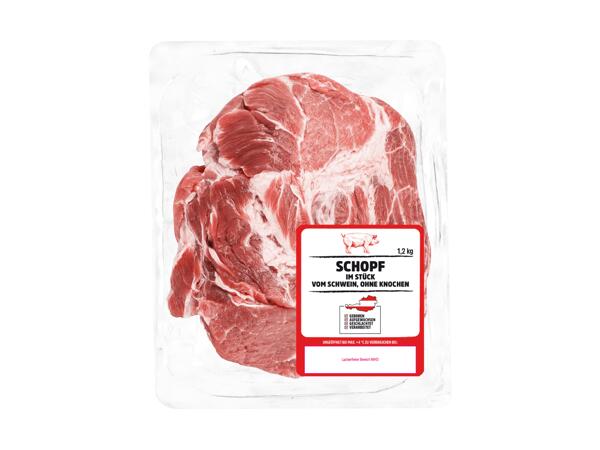Frischer Schopfbraten