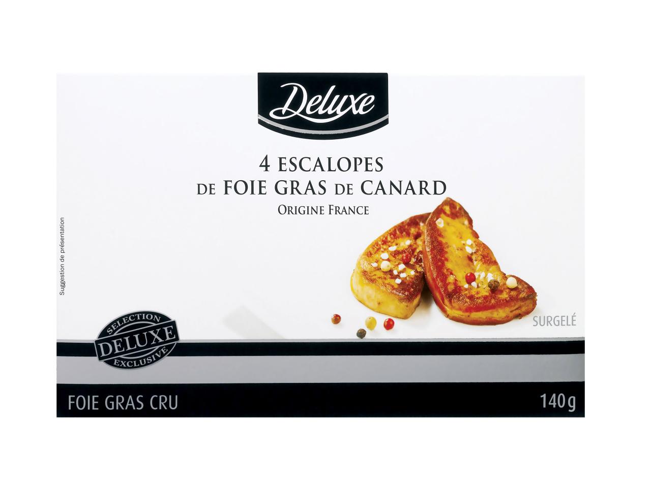 4 escalopes de foie gras de canard1