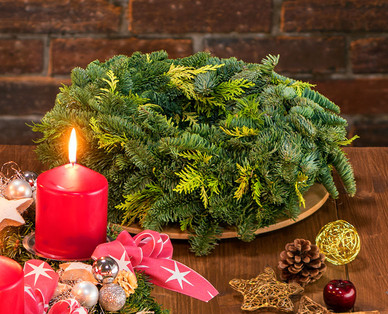 MY LIVING STYLE Adventkranz undekoriert