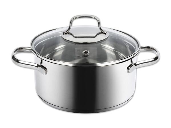 Edelstahl-Topf, Ø 24 cm, ca. 5 l