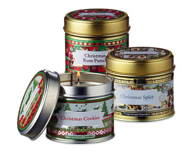Fragranced Tin Candle #