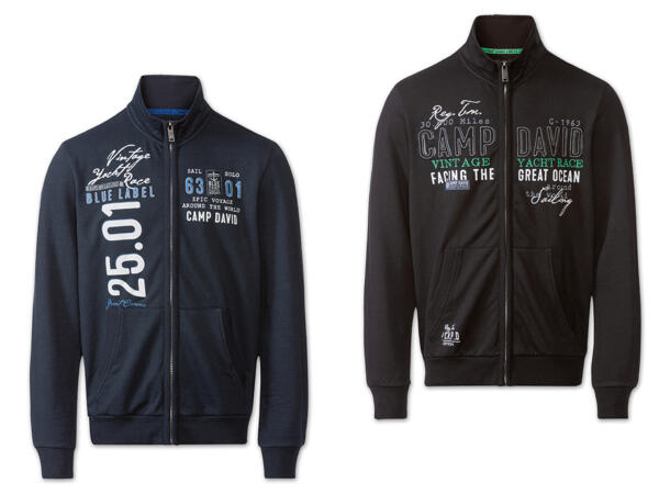 Camp David Herren Sweatjacke