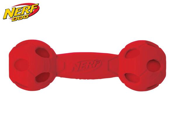 Nerf Dog Squeak Dumbbell Dog Toy