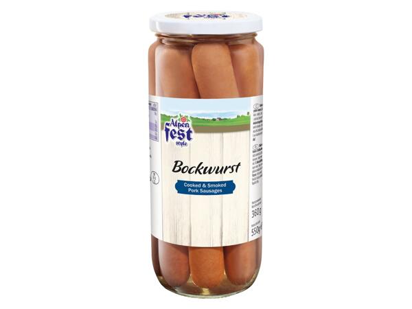 VEPŘOVÉ PÁRKY VE SKLE