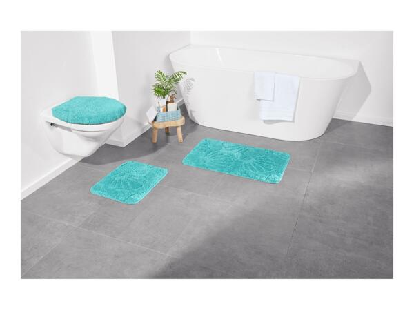 Livarno Home Bathroom Mat Set - 3 Piece Set
