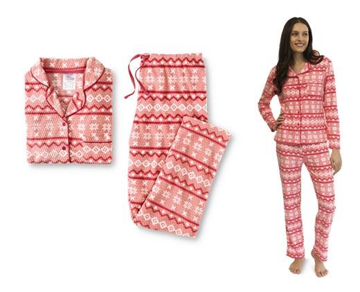 Serra 
 Ladies' 2-Piece Fleece Pajama Set